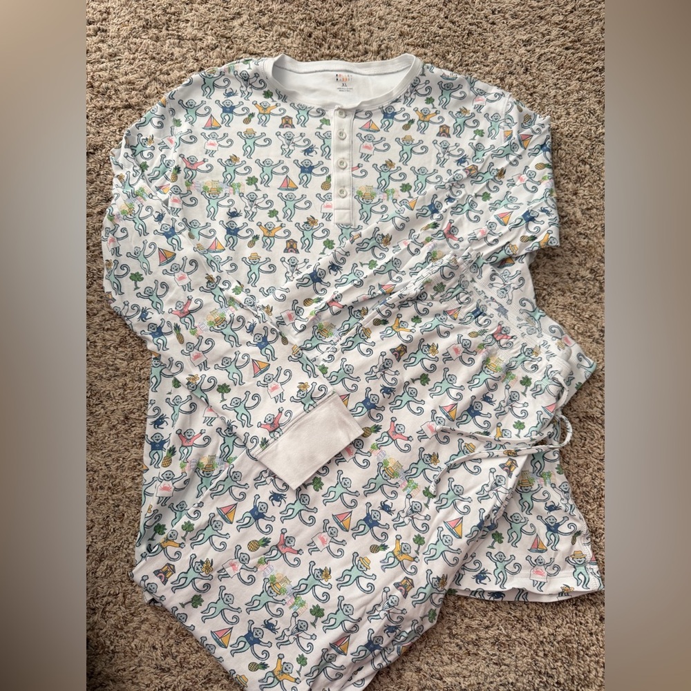 Charleston Printed Roller Rabbit Pajamas